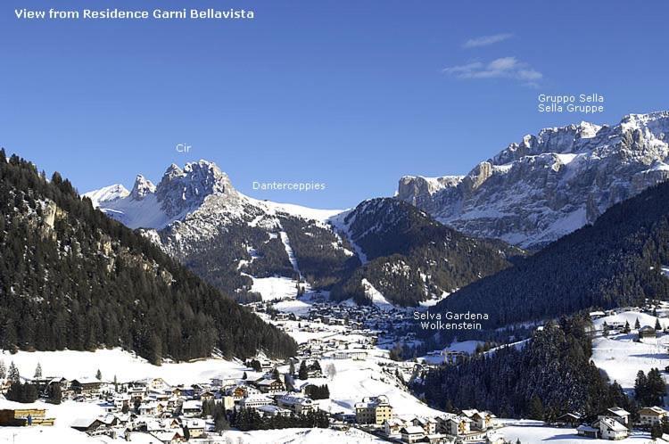 Residence Bellavista Santa Cristina Val Gardena ภายนอก รูปภาพ